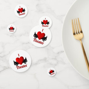 I Heart Theater Konfetti