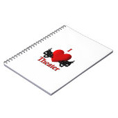 I Heart Theater Notizblock (Linke Seite)
