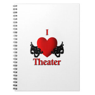 I Heart Theater Notizblock