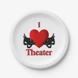 I Heart Theater Pappteller