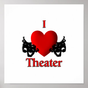I Heart Theater Poster