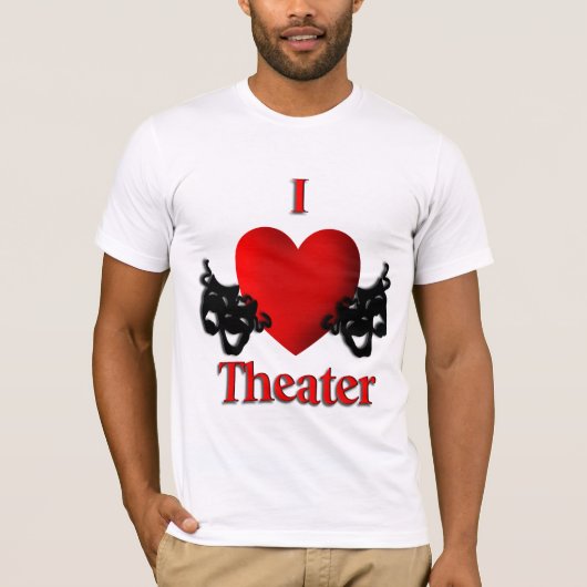 I Heart Theater T-Shirt (Vorderseite)