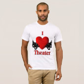 I Heart Theater T-Shirt (Vorne ganz)