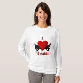 I Heart Theater T-Shirt (Vorne ganz)