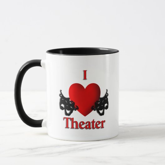 I Heart Theater Tasse (Links)