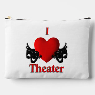 I Heart Theater Zubehörtasche