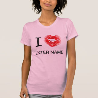 I_HEART___, TRAGEN NAMEN EIN T-Shirt