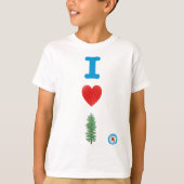 I Heart Trees Youth T - Shirt (Vorderseite)