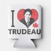 I Heart Trudeau Dosenkühler (Rückseite)