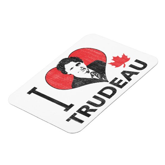 I Heart Trudeau Magnet (Linke Seite)