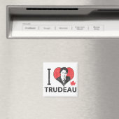 I Heart Trudeau Magnet (In Situ (Geschirrspüler))