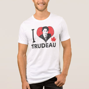 I Heart Trudeau Tri-Blend Shirt