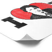 I Heart Trudeau Wide Poster (Ecke)