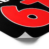 I Heart U More Than 67 Valentines 67 Meme Premium Poster (Ecke)