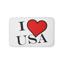 I Heart USA bk bmcnt Badematte