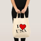 I Heart USA bk gtcnt Tragetasche (Vorderseite (Produkt))