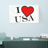 I Heart USA bk (h) bncnt Banner (Messeveranstaltung)