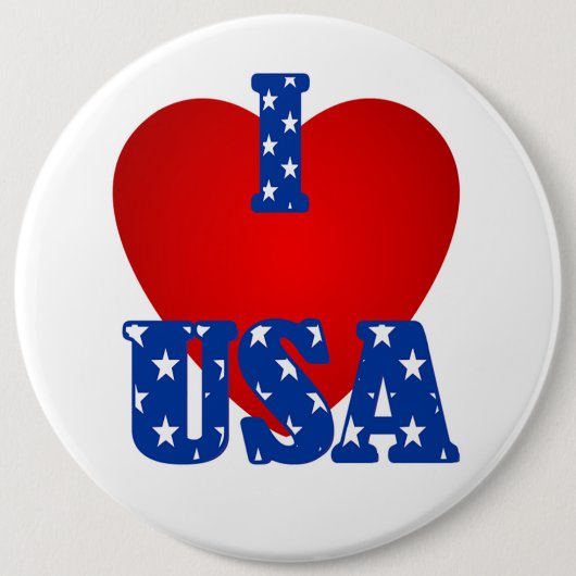 I "Heart" USA/Kolossal, 16 mm, Round Button (Vorderseite)
