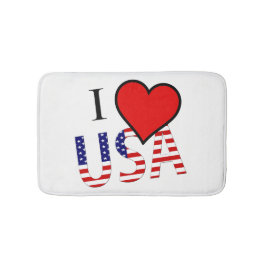 I Heart USA Overlay bmcnt Badematte