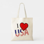 I Heart USA Overlay btcnt Tragetasche (Rückseite)