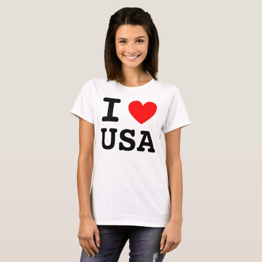 I Heart USA Shirt (Vorne ganz)