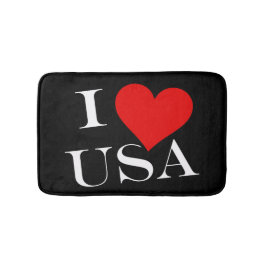 I Heart USA wt bmcnt Badematte