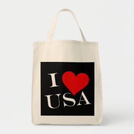 I Heart USA wt gtcnt Tragetasche