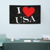 I Heart USA wt (h) bnrt Banner (Messeveranstaltung)