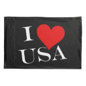 I Heart USA wt pccnt Kissenbezug (Rückseite)