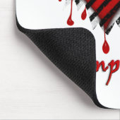 I Heart Vampires Mousepad (Ecke)