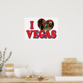 I Heart Vegas Poster (Küche)