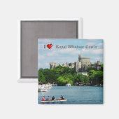 I heart Windsor Castle Kühlschrankmagnet (Vorderseite/Rückseite)