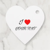 I heart your text geschenkanhänger (Rückseite)