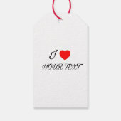 I heart your text geschenkanhänger (Rückseite)