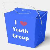I Heart Youth Group Bevorzugung Box Geschenkschachtel (Rückseite)