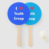 I Heart Youth Group Fans Fächer (Vorne und Hinten)
