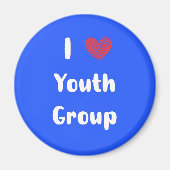 I Heart Youth Group Magnet (Vorne)
