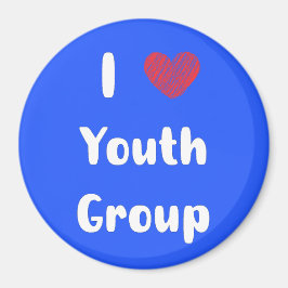 I Heart Youth Group Magnet