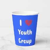 I Heart Youth Group Paper Cup Pappbecher (Rückseite)