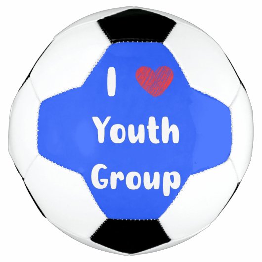 I Heart Youth Group Soccer Ball (Vorderseite)