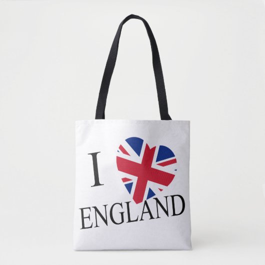 I Heartflag England bk stcent Tasche (Vorderseite)