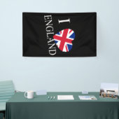 I Heartflag England wt v bncnt Banner (Messeveranstaltung)