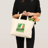 I Heartflag Ireland bk tcent Mini Stoffbeutel (Vorderseite (Produkt))
