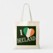 I Heartflag Ireland wt btcent Tragetasche (Rückseite)