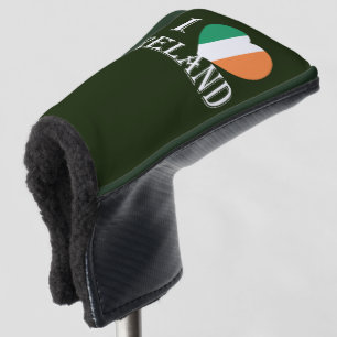 I Heartflag Ireland wt pccle Golf Headcover