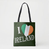 I Heartflag Ireland wt stcent Tasche (Vorderseite)