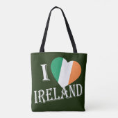 I Heartflag Ireland wt stcent Tasche (Rückseite)
