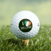I Heartflag Ireland wt tmtp5 gbcnt Golfball (Insitu T-Shirt)
