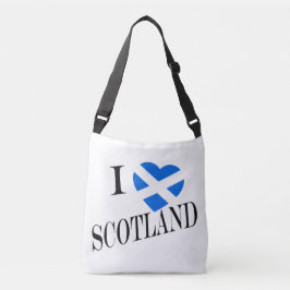 I Heartflag Scotland bk cbcnt Tragetaschen Mit Langen Trägern