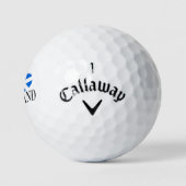 I Heartflag Scotland bk cwb gbcnt Golfball (Logo)